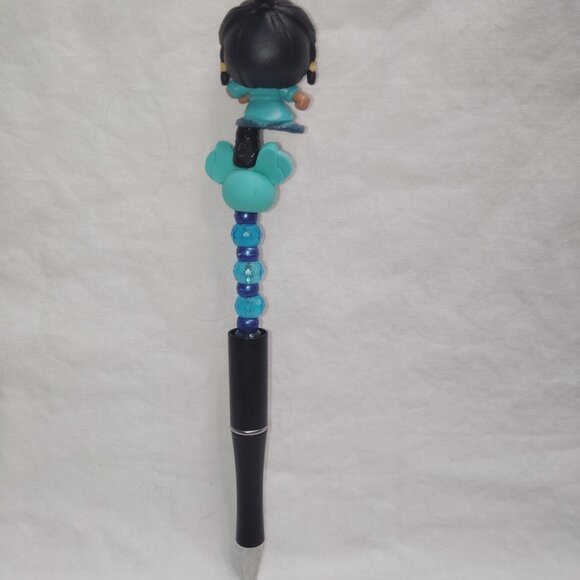 Disney Doorable- Raya- Handmade Beaded Pen Raya and the Last Dragon - Picture 2 of 2